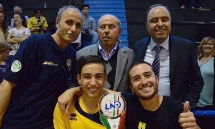 Da sinistra Luciano, Lindoro, Alfredo, (in basso) Roberto e Simone Zaccardi