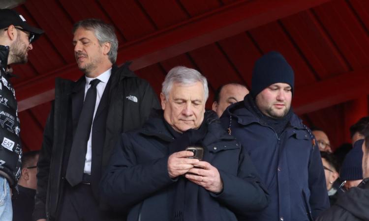 Boreale-Ferentino: presente sugli spalti il Ministro Antonio Tajani