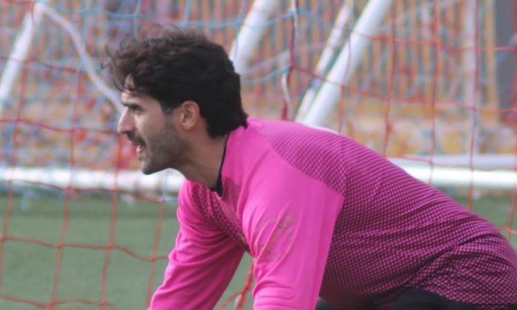 Gianluca Coppotelli, portiere della Vis Casilina