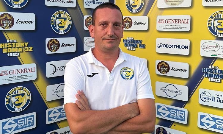 Alessio Bonanni, responsabile delle giovanili della Roma 3Z