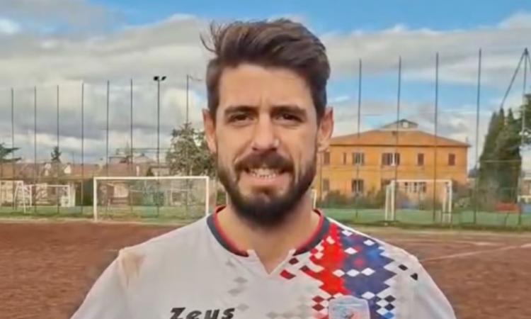 Il capitano del Pianoscarano Proietti