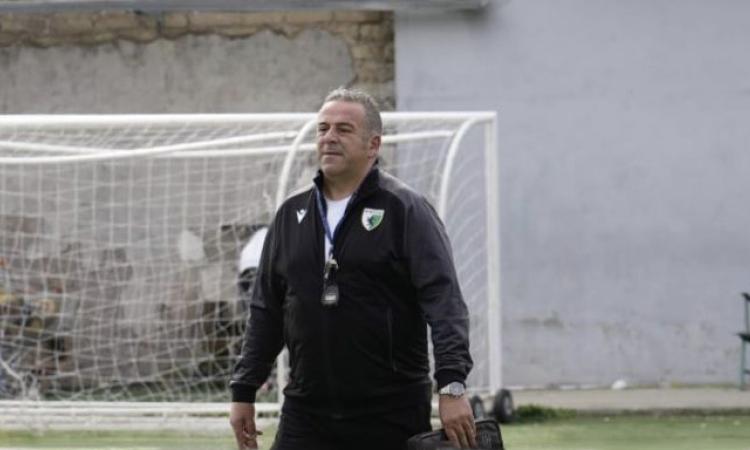 Davide Colantoni, ormai ex allenatore del Moricone