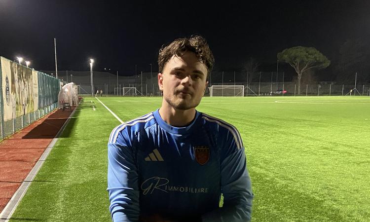 Matteo Lindquist, portiere della Lupa Frascati