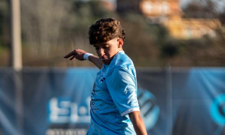 Gianmarco Marcoccia autore del gol del vantaggio giallobl&ugrave; (Foto &copy;Martini)