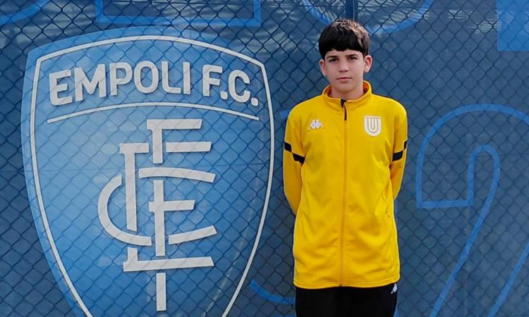 Dario Bizzarri in prova all'Empoli (Foto &copy;Urbetevere)