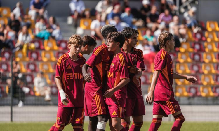 La Roma esulta (Foto &copy;Mariani)