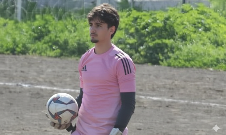 Andrea Terminiello, portiere dell'Academy Sabotino