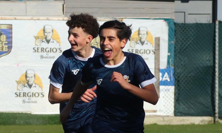 Angelini della Lodigiani, suo il gol vittoria (Foto &copy;Gazreg)