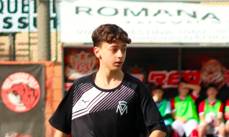 Diego Altamura, centrocampista della Spes Montesacro (Foto &copy;GazReg)