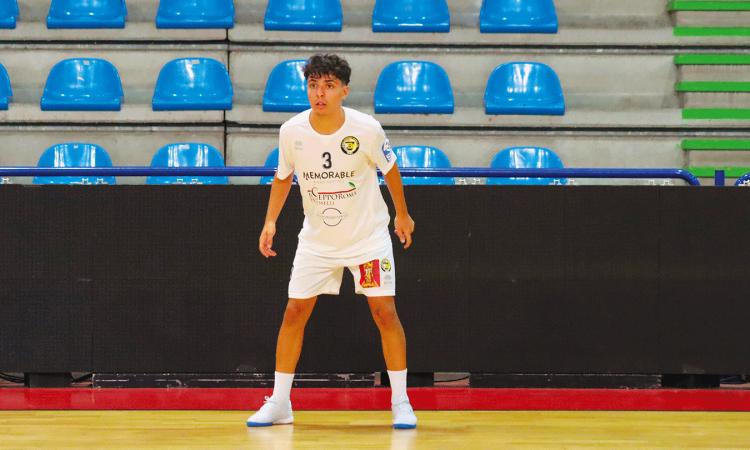 Emanuele Febo, leader dell'Under 19 della Roma 3Z