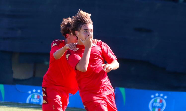 Ciaramitaro, attaccante della Tor Tre Teste, doppietta per lui contro il Campus Eur (Foto &copy;GazReg)