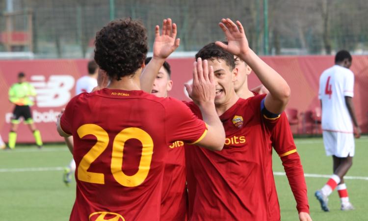 Misitano, di spalle, e Bolzan