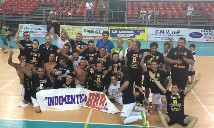 L'Ardenza Ciampino festeggia la promozione in B