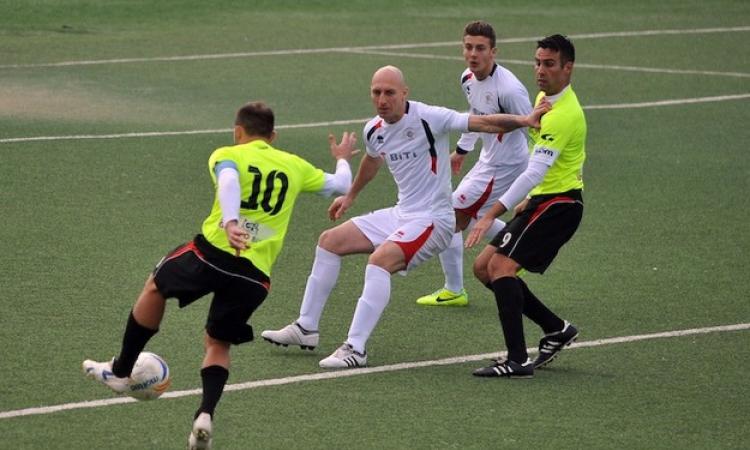 Peppe Milazzo con la maglia del Ciampino