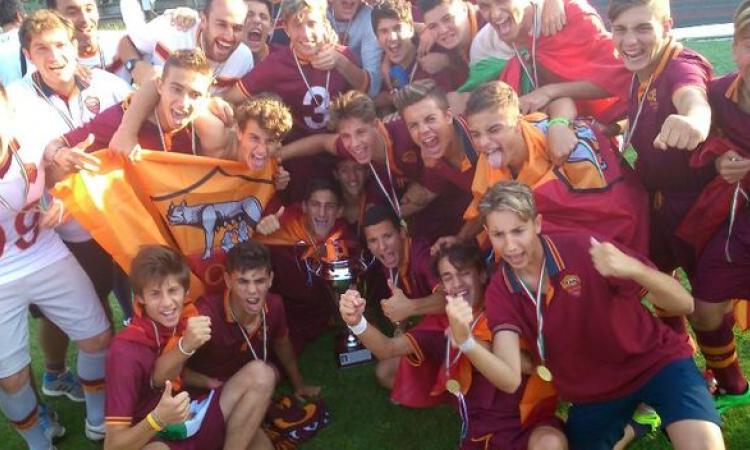 La Roma Giovanissimi è campione d'Italia ©Gazzetta Regionale
