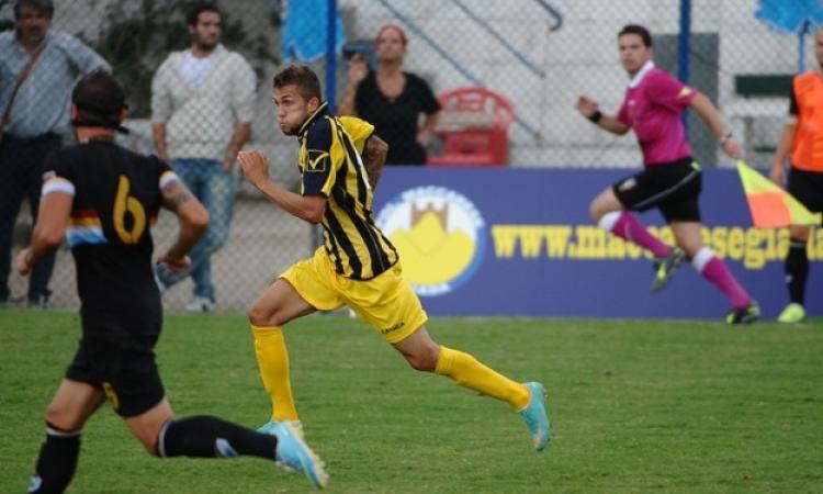 Francesco Marcheggiani con la maglia del Maccarese Giada