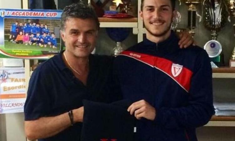Il ds Paolo Armeni con Simone Dovidio