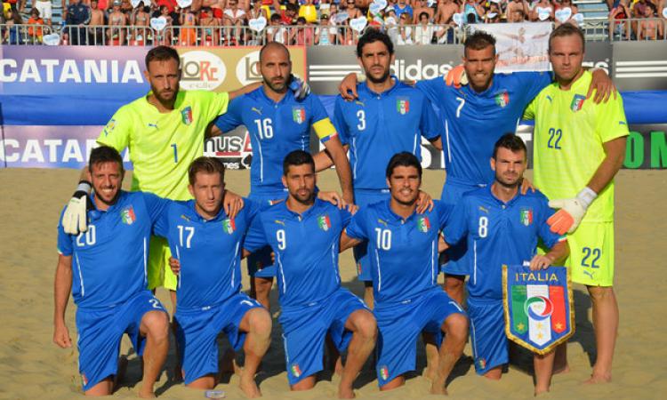 L'Italia beach soccer ©figc.it