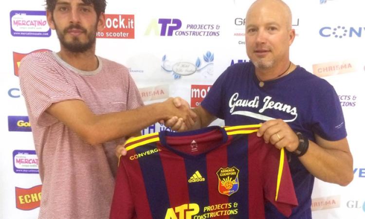 Yuri Bacoli con il presidente Massimo Onorati