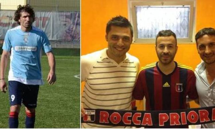 A sinistra Federici, a destra Costanzo tra Marco Amelia e il ds Lulli