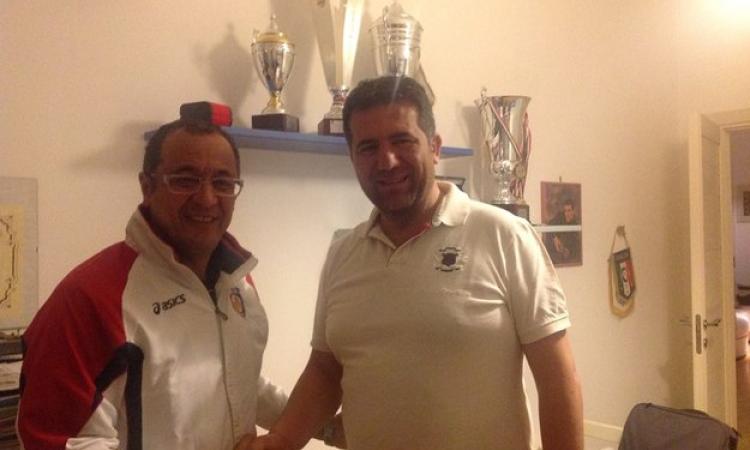 Mister Cardillo con il presidente Di Ciaccio