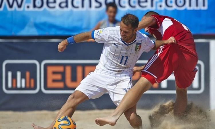 Beach soccer, primo successo dell'Italia alle finali europee