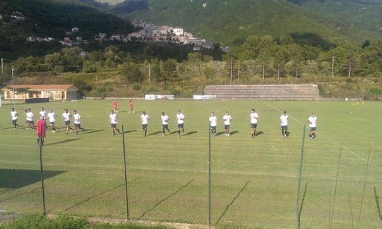Il Sora in allenamento a San Donato