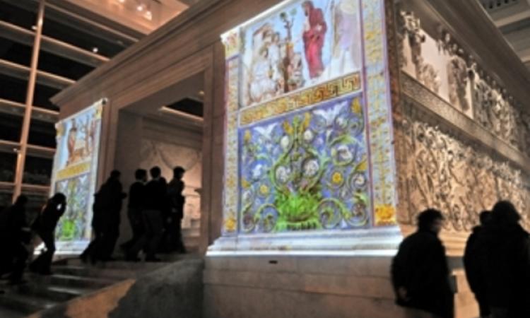 L'Ara Pacis a colori, repliche nelle serate di venerdì e sabato fino al 7 settembre