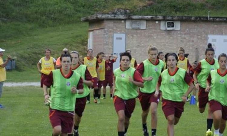 Calcio femminile, al via la terza fase della preparazione atletica della Res Roma