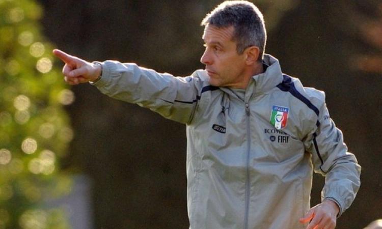 Il ct dell'Italia U19, Alessandro Pane