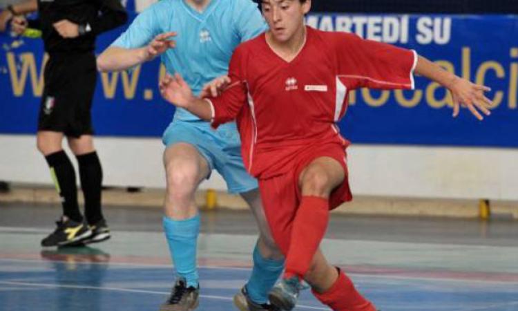 Luca Pirrocco con la maglia della Rappresentativa