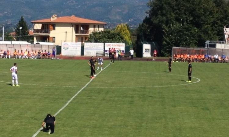 Uno scatto dalla tribuna