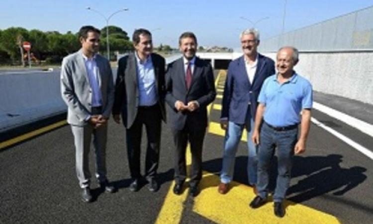 Un'immagine dell'inaugurazione