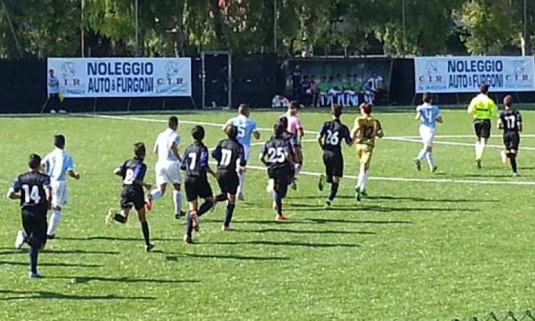 L'entrata in campo di Lazio e Latina