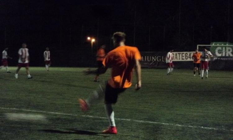 Un'azione dello Sporting durante la gara