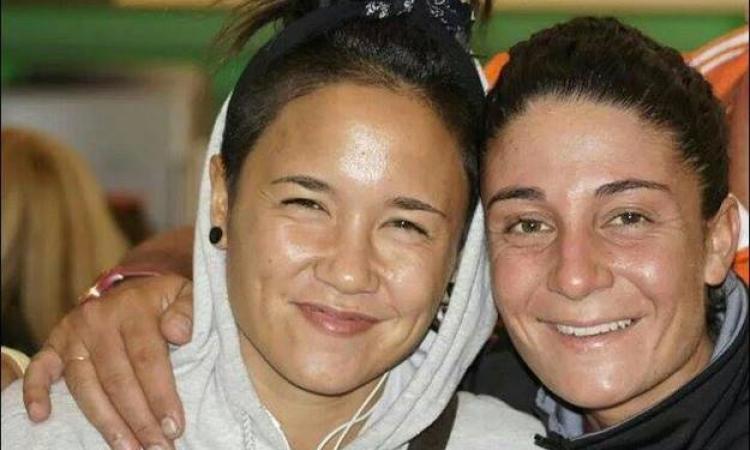 Una sorridente Riana Nainggolan