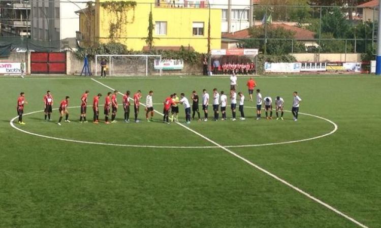 Colleferro ed Accademia schierate a metà campo ©Gazzetta Regionale