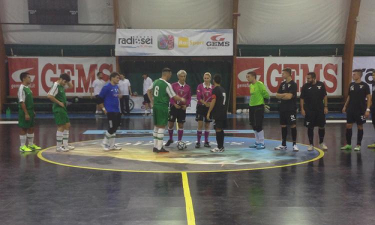 TCP e Lazio Calcetto a metà campo