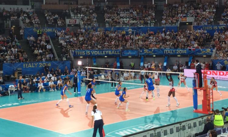 Volley, Mondiali 2014: Arriva il primo stop per le azzurre: la Repubblica Dominicana passa 3-2