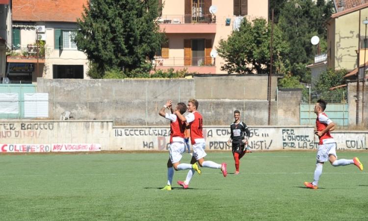 Morelli decide il derby con l'Artena e porta in testa il Colleferro
