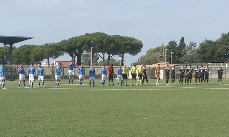 Una foto prima dell'avvio del match