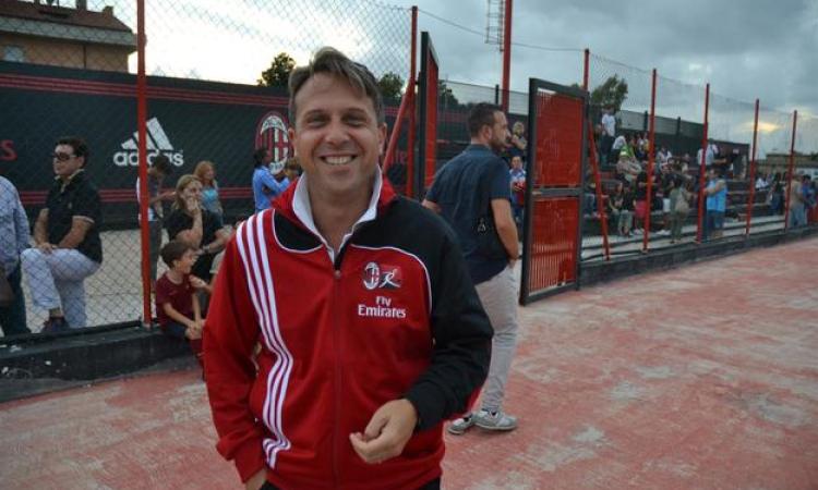 Il tecnico dei Giovanissimi Regionali del Centro Calcio Rossonero, Alessandro Rodo