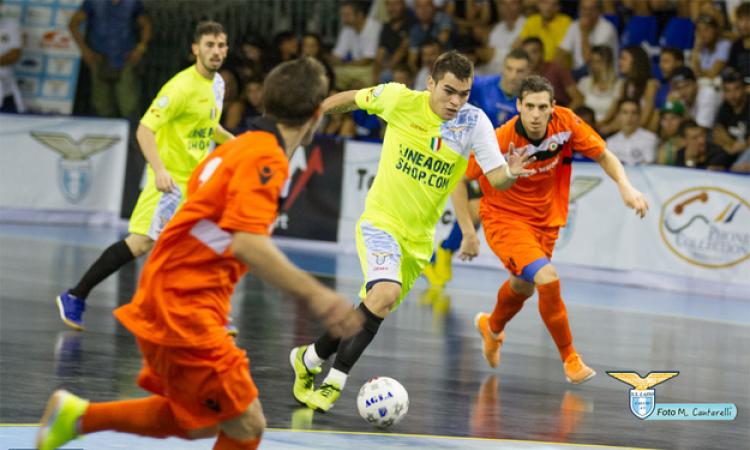 Sala in azione (Foto © Cantarelli/S.S. Lazio C5)