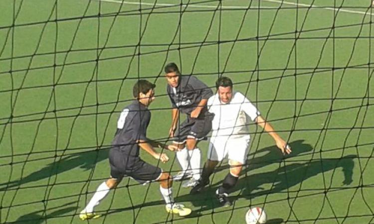 Uno scatto dal match