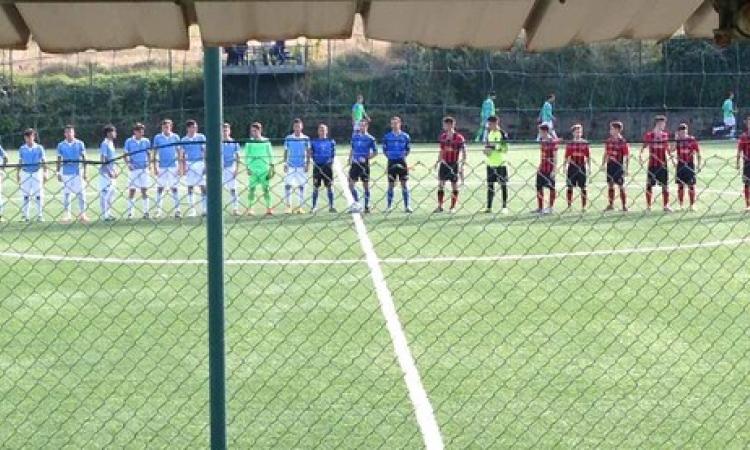 Le formazioni appena entrate in campo foto©GazzettaRegionale