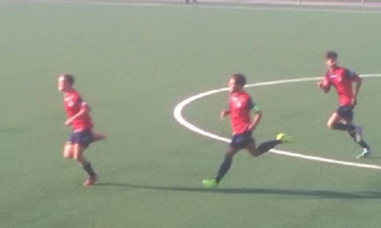 L'esultanza dopo l'1-0