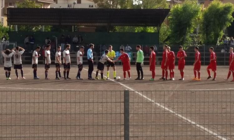 Uno scatto prima dell'avvio del match
