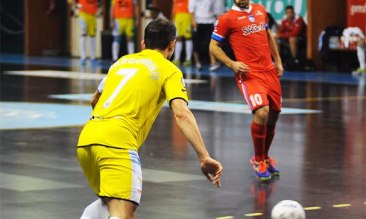 Marquinho in azione (Foto © Rufini/SS Lazio C5)
