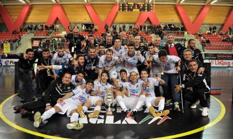 Premiazione (Foto © CASSELLA/Divisione Calcio a 5)