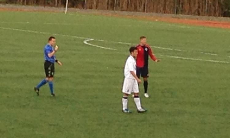 Uno scatto dal match
